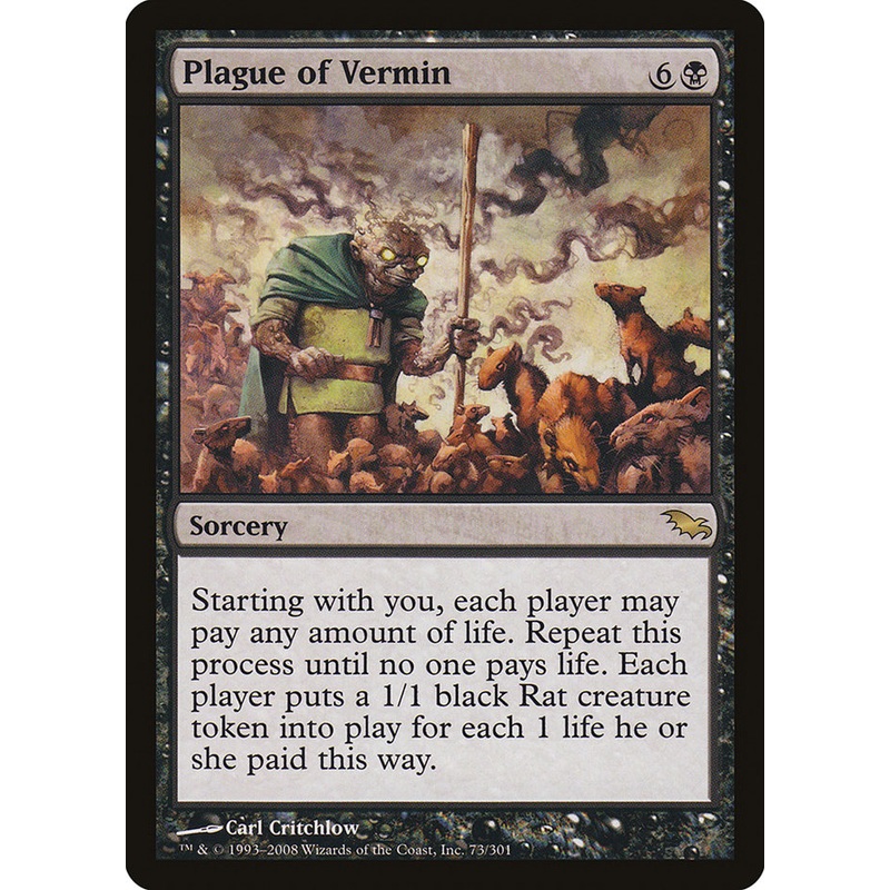 Plague of Vermin [Shadowmoor]