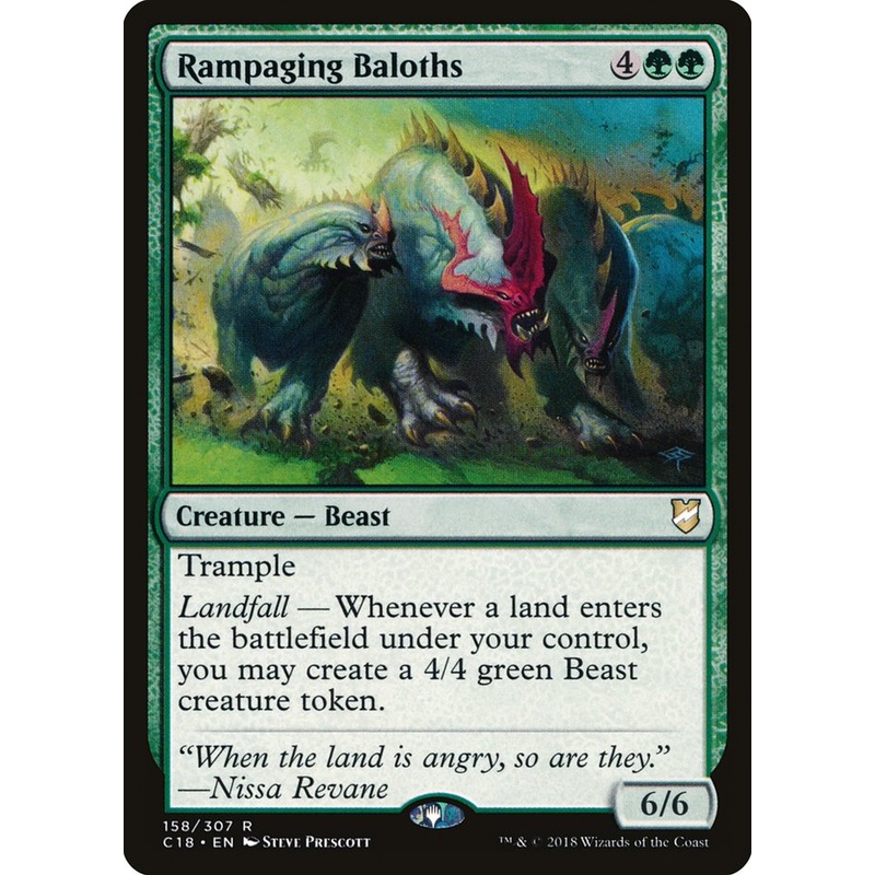 Rampaging Baloths [Commander 2018]