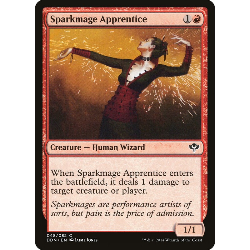 Sparkmage Apprentice [Duel Decks: Speed vs. Cunning]