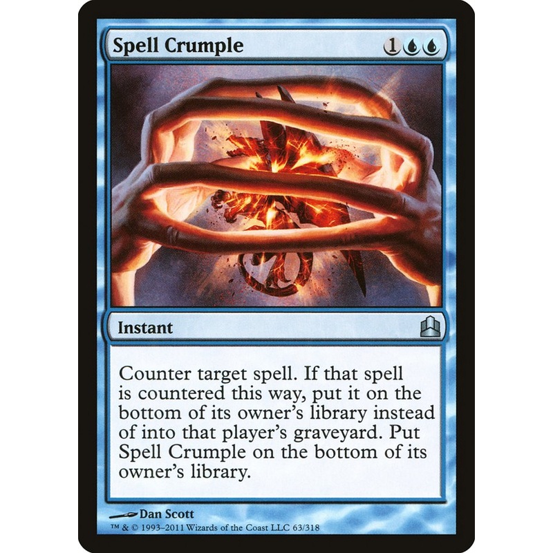 Spell Crumple [Commander 2011]
