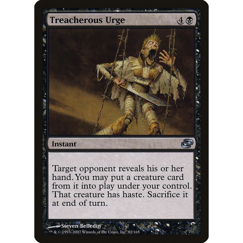 Treacherous Urge [Planar Chaos]