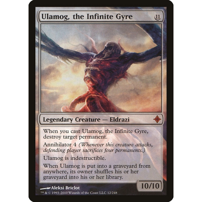Ulamog, the Infinite Gyre [Rise of the Eldrazi]