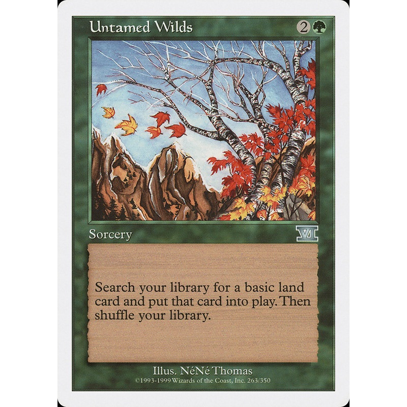 Untamed Wilds [Classic Sixth Edition]