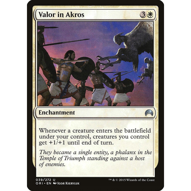 Valor in Akros [Magic Origins]