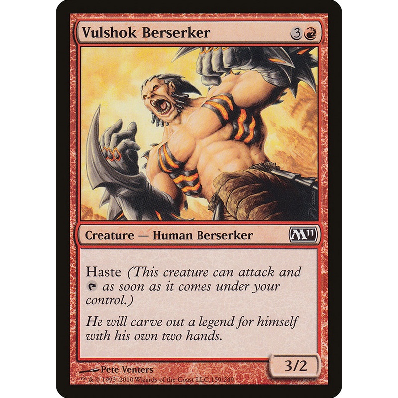 Vulshok Berserker [Magic 2011]