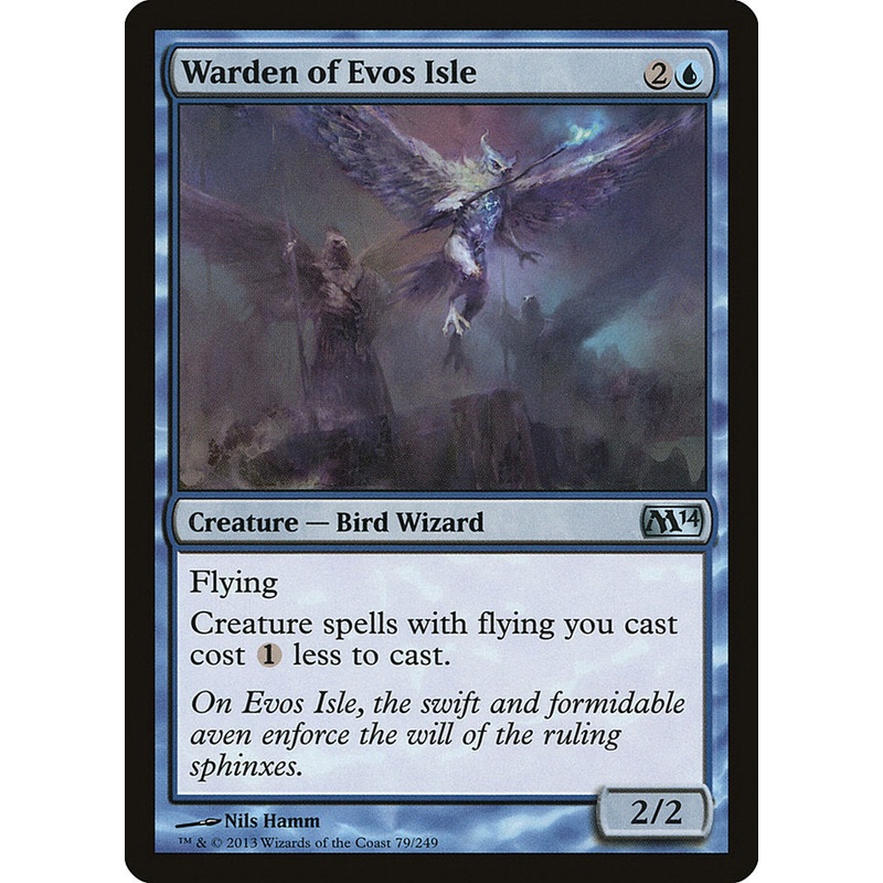 Warden of Evos Isle [Magic 2014]