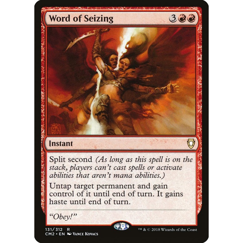Word of Seizing [Commander Anthology Volume II]