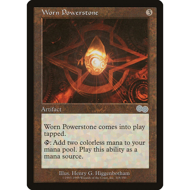 Worn Powerstone [Urza's Saga]