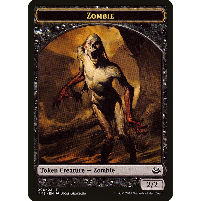 Zombie Token [Modern Masters 2017 Tokens]