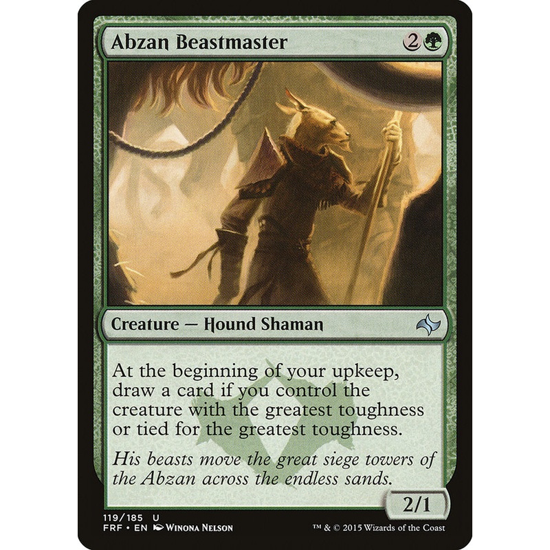 Abzan Beastmaster [Fate Reforged]