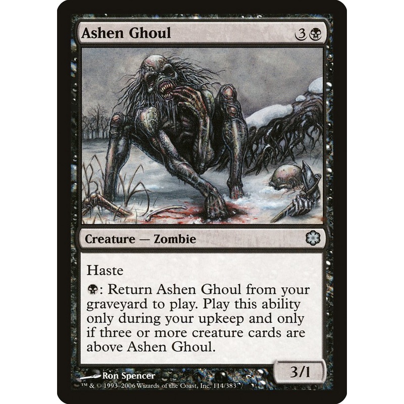 Ashen Ghoul [Coldsnap Theme Decks]