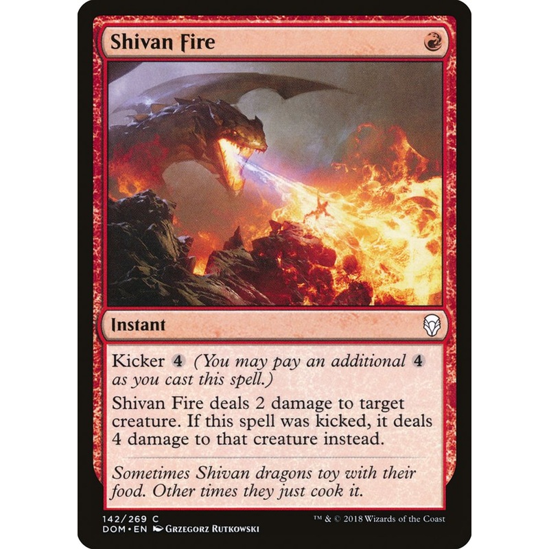 Shivan Fire [Dominaria]