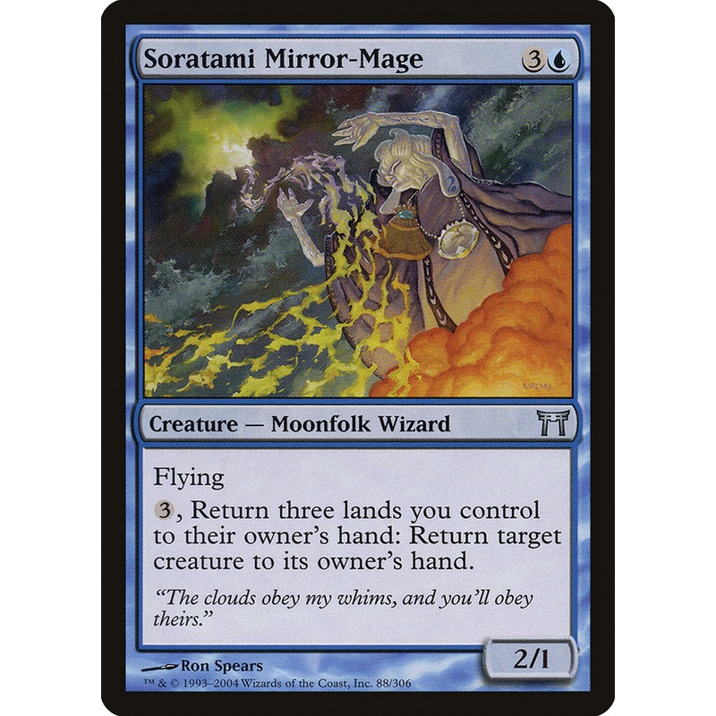 Soratami Mirror-Mage [Champions of Kamigawa]