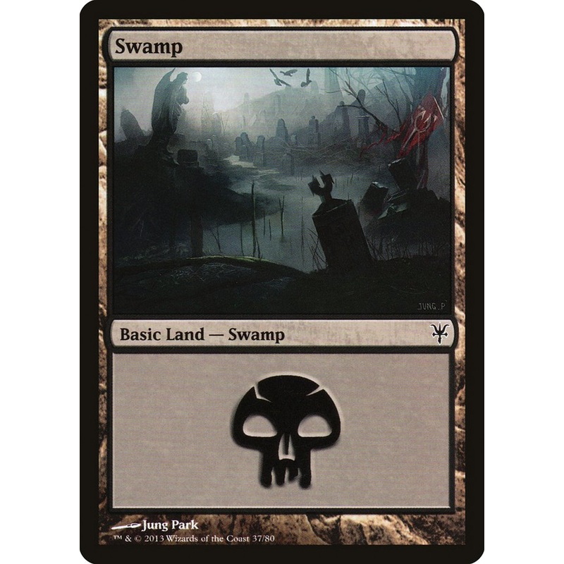 Swamp (37) [Duel Decks: Sorin vs. Tibalt]