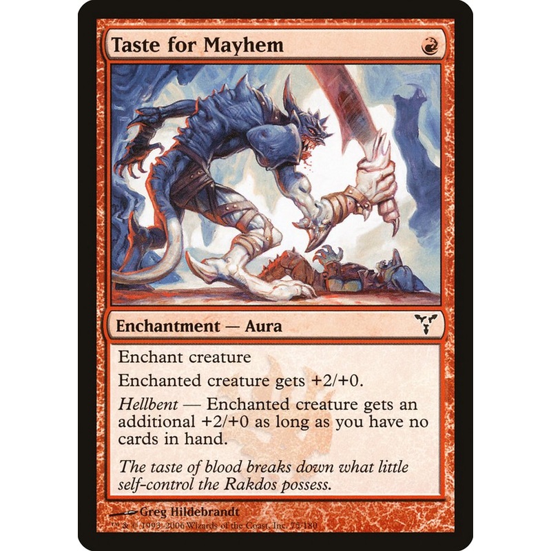 Taste for Mayhem [Dissension]