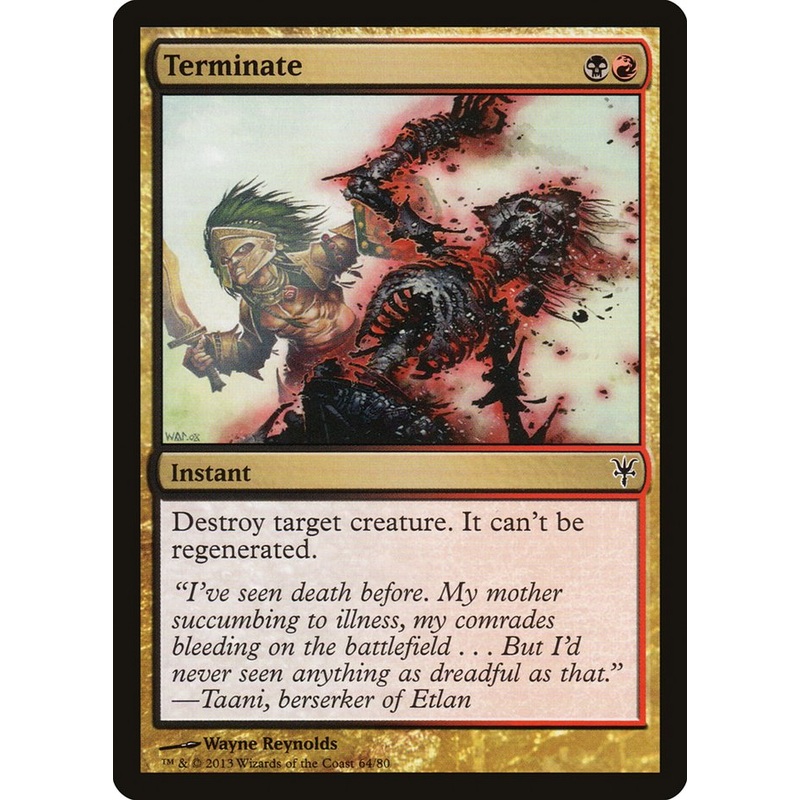 Terminate [Duel Decks: Sorin vs. Tibalt]