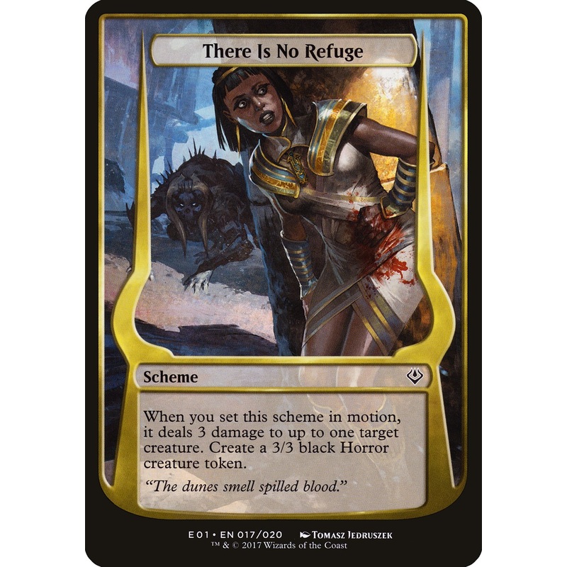 There Is No Refuge (Schemes) [Archenemy: Nicol Bolas Schemes]