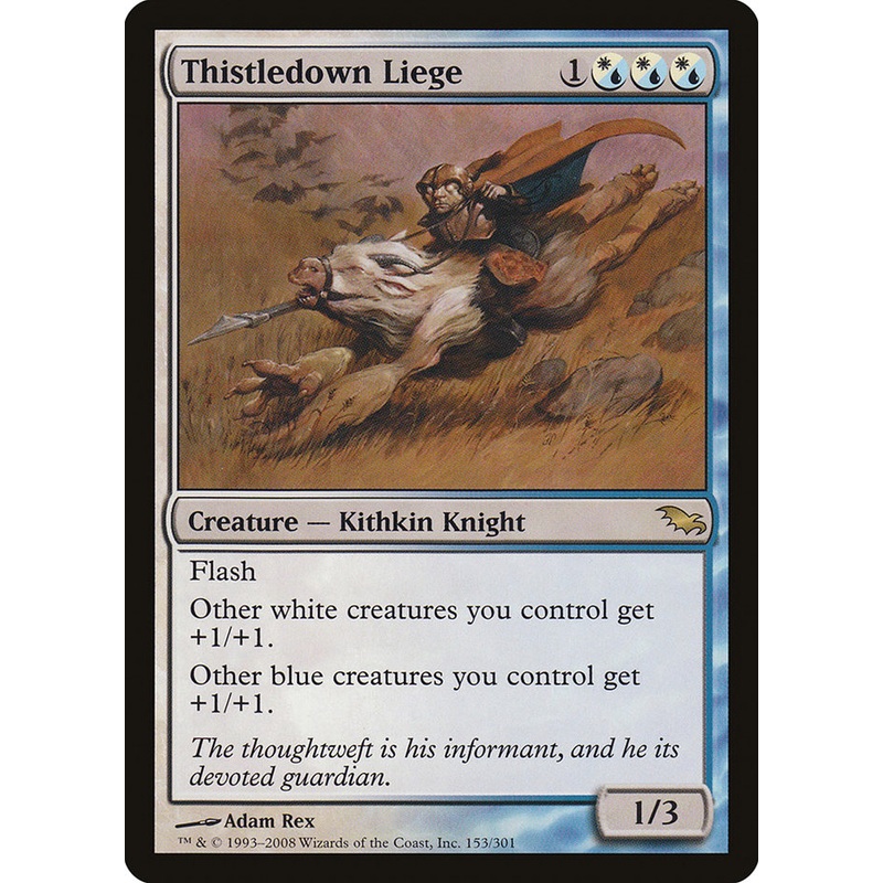 Thistledown Liege [Shadowmoor]