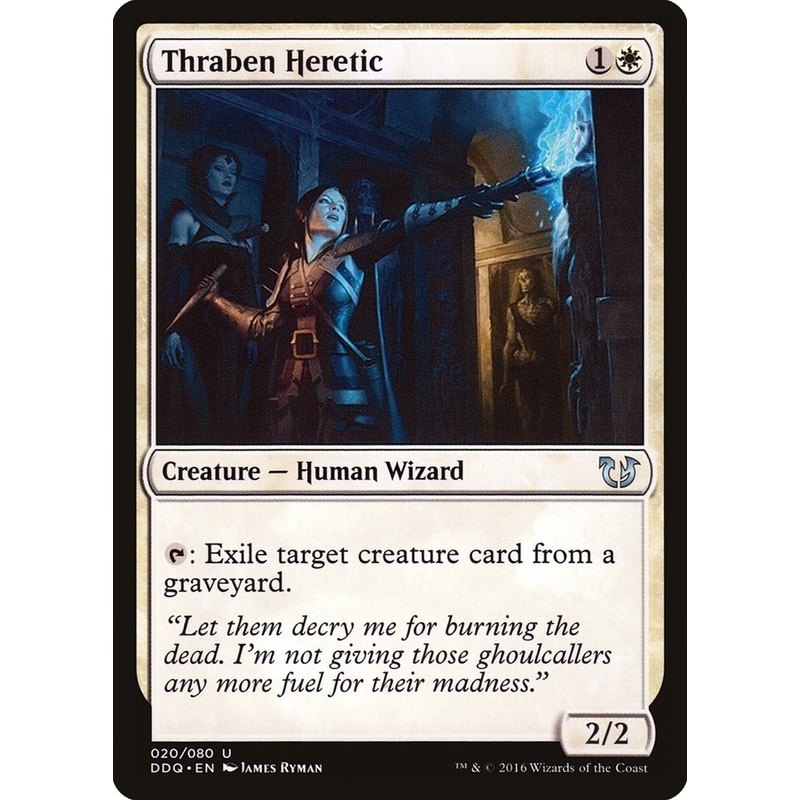 Thraben Heretic [Duel Decks: Blessed vs. Cursed]