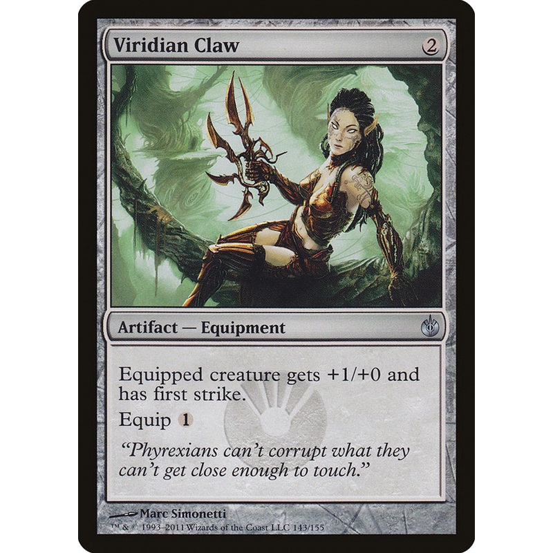 Viridian Claw [Mirrodin Besieged]