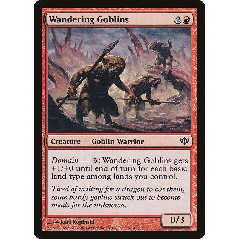 Wandering Goblins [Conflux]