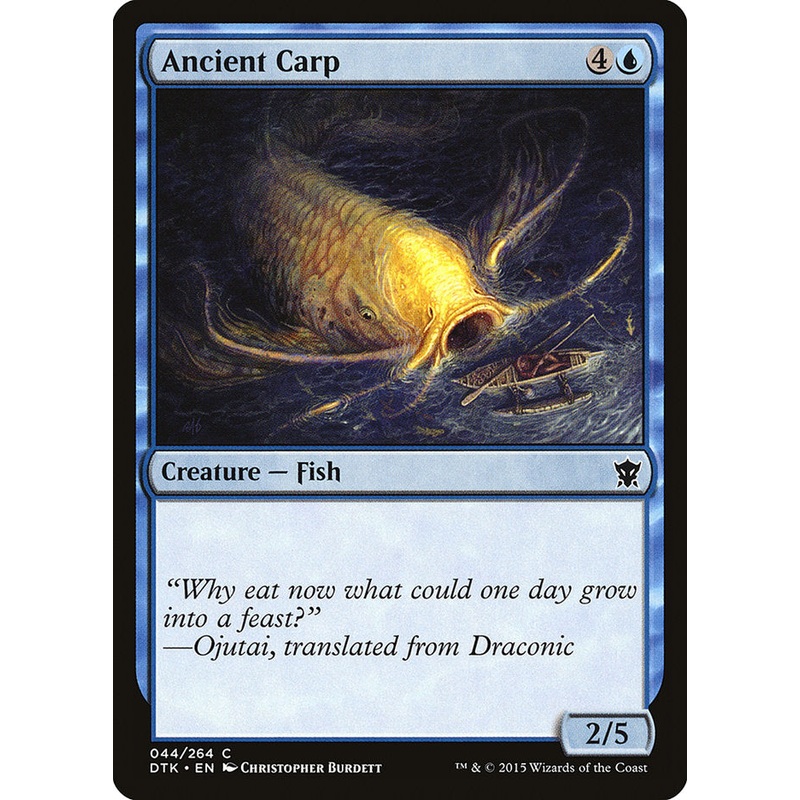 Ancient Carp [Dragons of Tarkir]