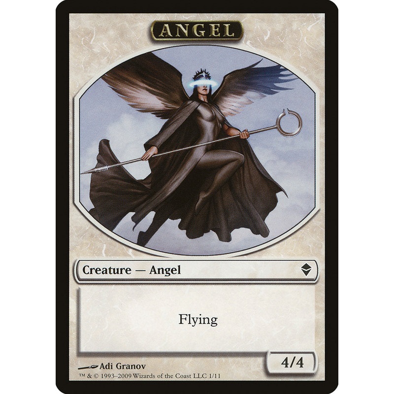 Angel Token [Zendikar Tokens]