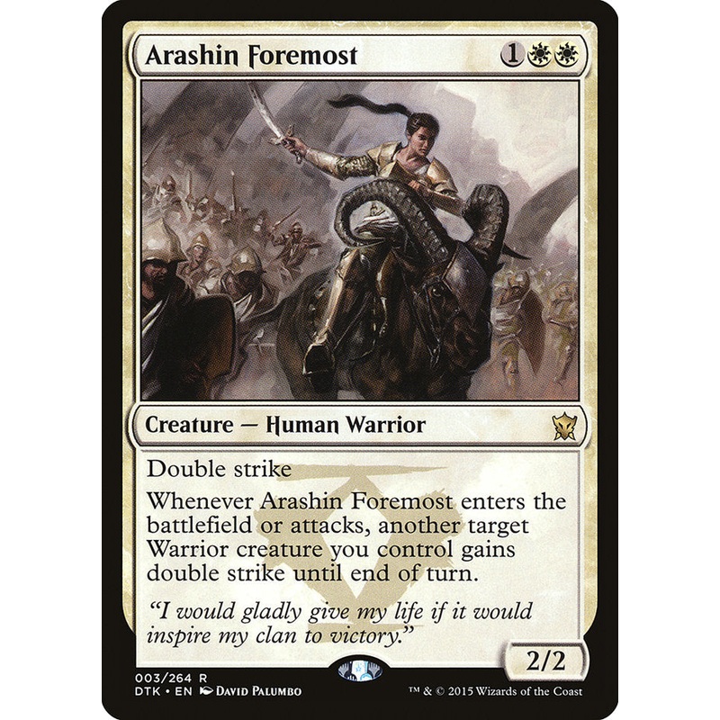 Arashin Foremost [Dragons of Tarkir]