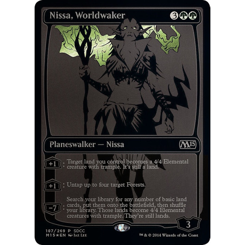 Nissa, Worldwaker [San Diego Comic-Con 2014]