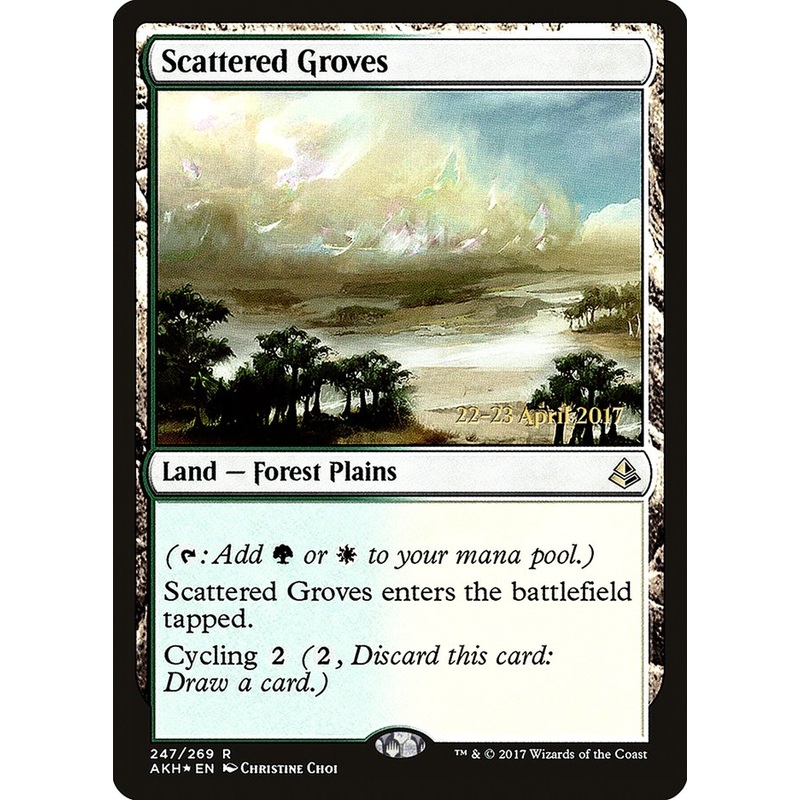 Scattered Groves [Amonkhet Prerelease Promos]