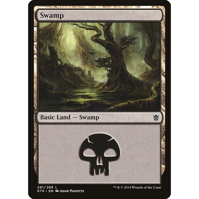 Swamp (261) [Khans of Tarkir]