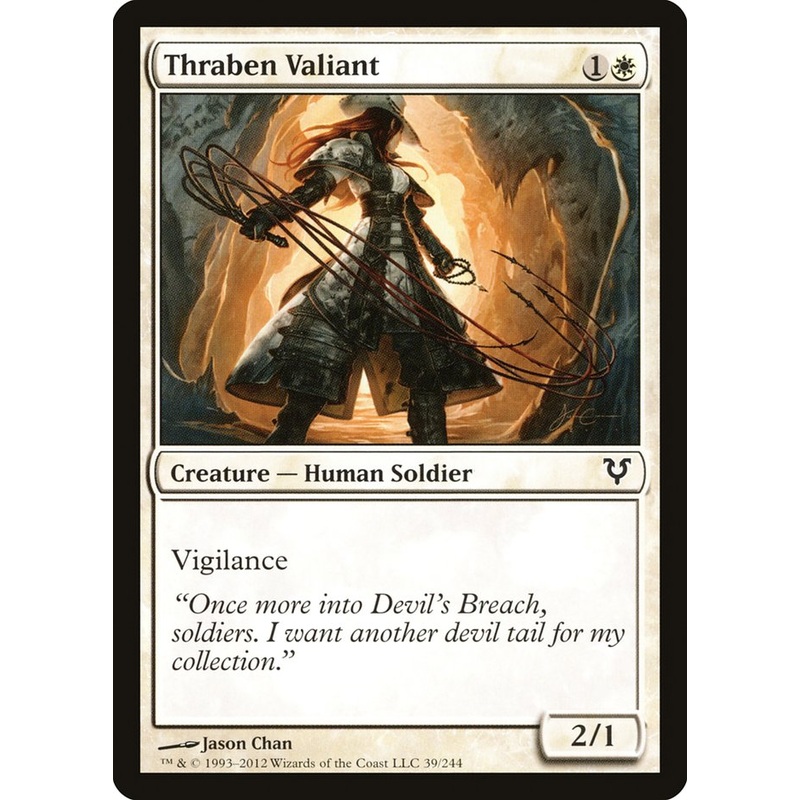 Thraben Valiant [Avacyn Restored]
