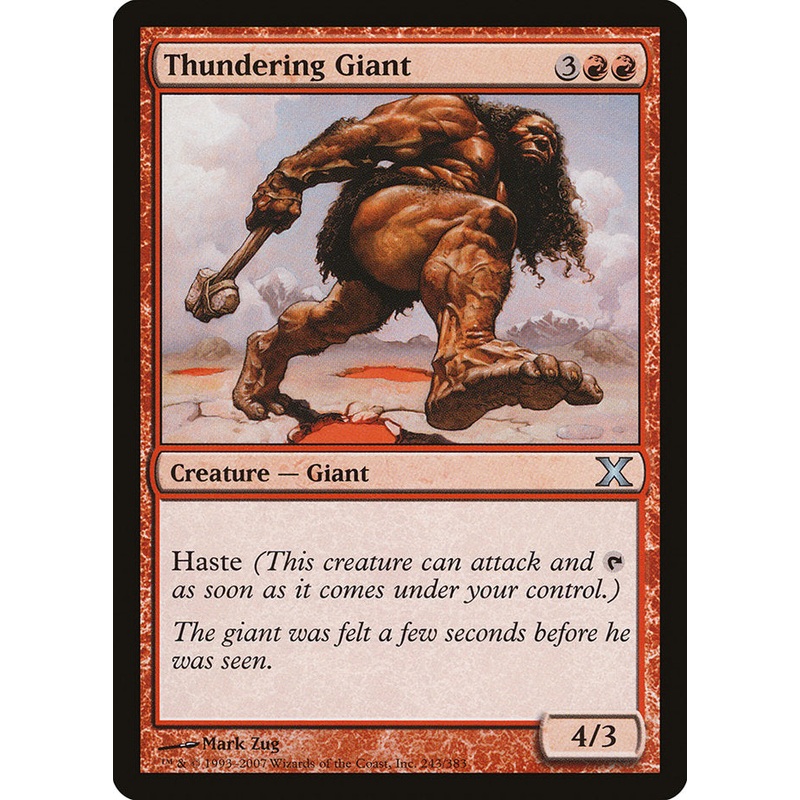 Thundering Giant [Tenth Edition]