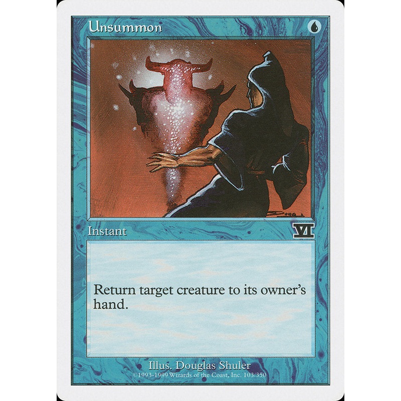 Unsummon [Classic Sixth Edition]