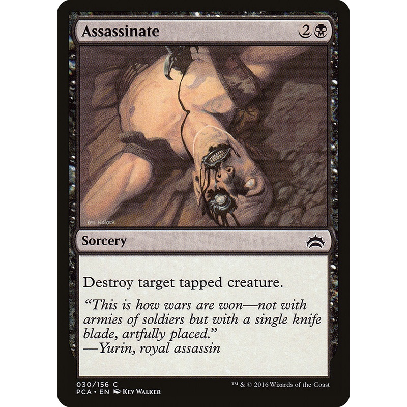 Assassinate [Planechase Anthology]