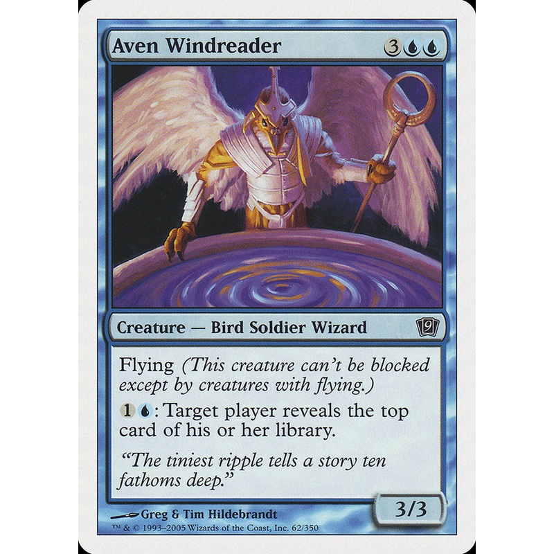 Aven Windreader [Ninth Edition]
