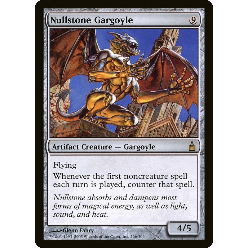 Nullstone Gargoyle [Ravnica: City of Guilds]