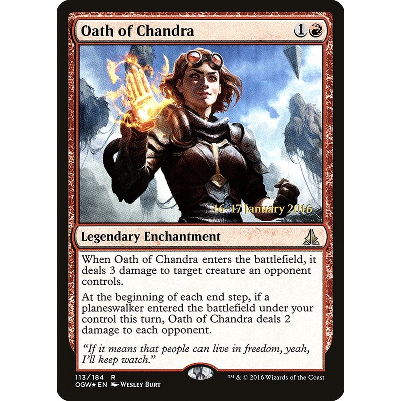 Oath of Chandra [Oath of the Gatewatch Prerelease Promos]