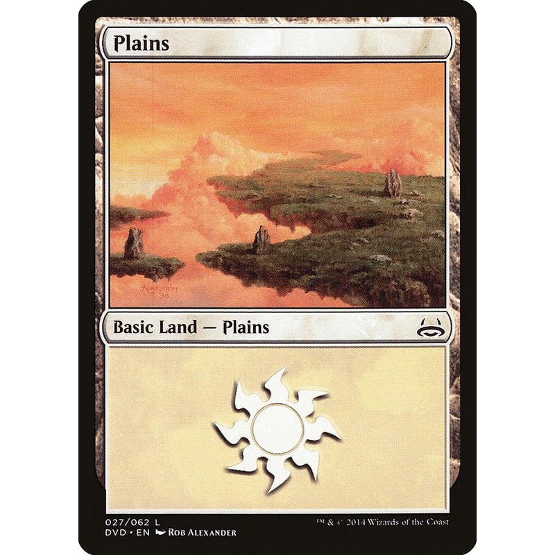 Plains (27) (Divine vs. Demonic) [Duel Decks Anthology]