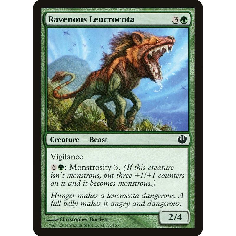 Ravenous Leucrocota [Journey into Nyx]