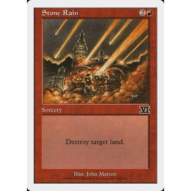 Stone Rain [Classic Sixth Edition]