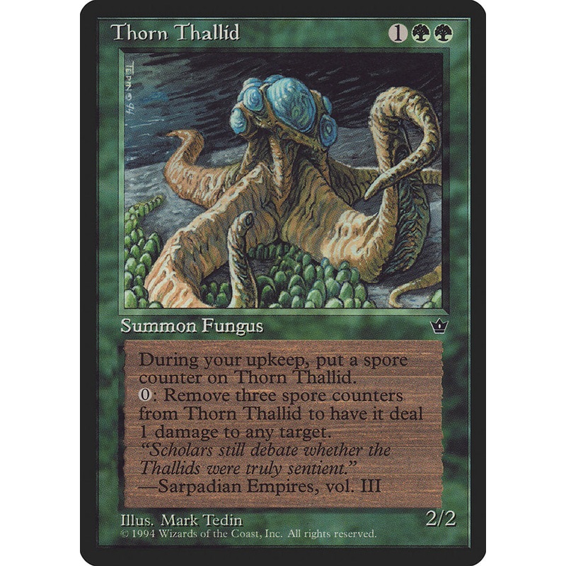 Thorn Thallid (Mark Tedin) [Fallen Empires]