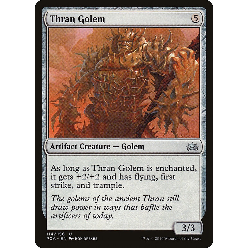 Thran Golem [Planechase Anthology]