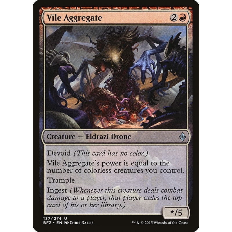 Vile Aggregate [Battle for Zendikar]