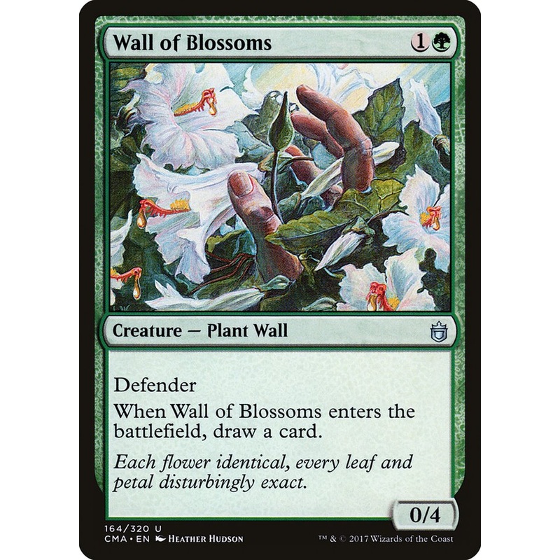 Wall of Blossoms [Commander Anthology]