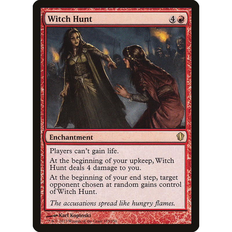 Witch Hunt [Commander 2013]