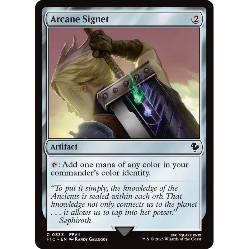 Arcane Signet (0333) [FINAL FANTASY Commander]