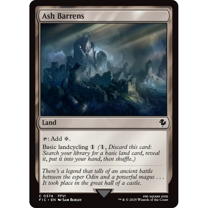 Ash Barrens [FINAL FANTASY Commander]