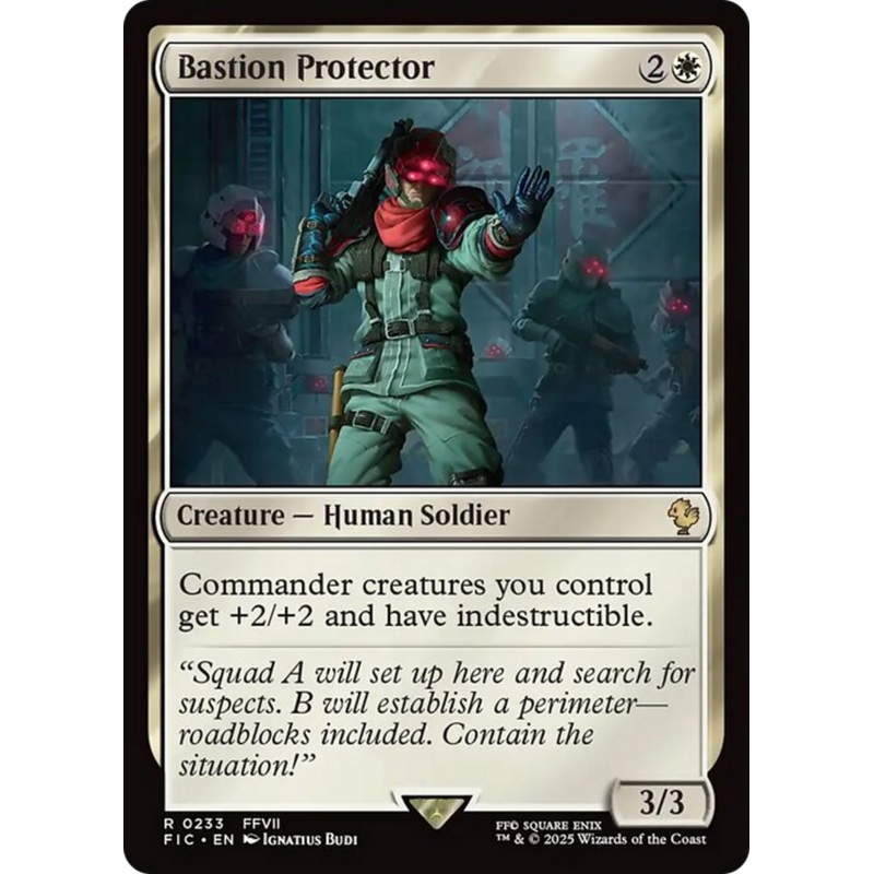 Bastion Protector [FINAL FANTASY Commander]