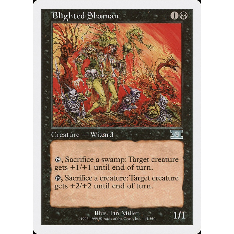 Blighted Shaman [Classic Sixth Edition]